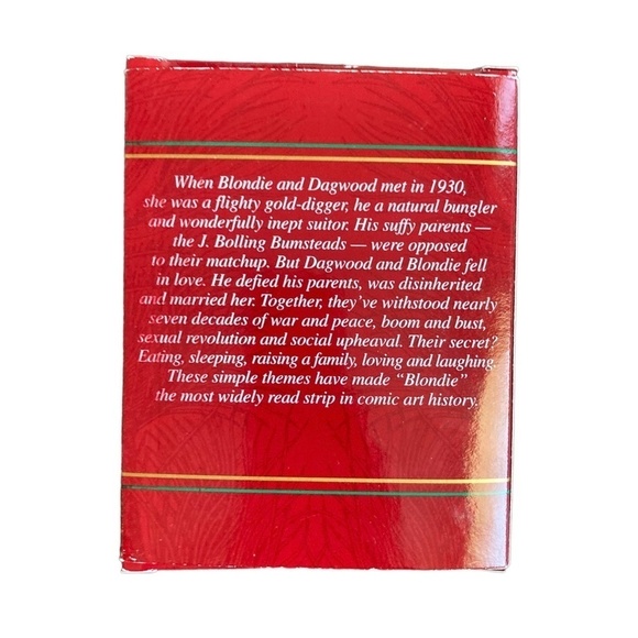 CARLTON Vintage 1999 Comic Blondie "Smooch" Hanging Ornament - Picture 3 of 7